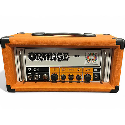 Used Orange Amplifiers OR15H 15W Tube Guitar Amp Head