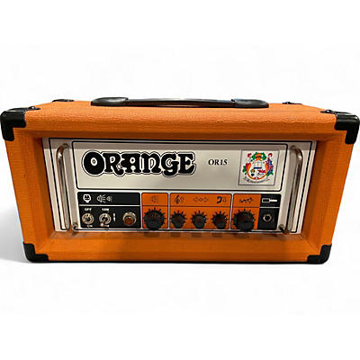 Used Orange Amplifiers OR15H 15W Tube Guitar Amp Head