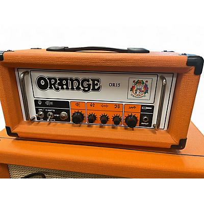 Used Orange Amplifiers OR15H 15W Tube Guitar Amp Head