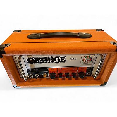 Used Orange Amplifiers OR15H 15W Tube Guitar Amp Head