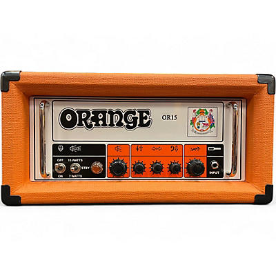 Used Orange Amplifiers OR15H 15W Tube Guitar Amp Head