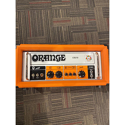 Used Orange Amplifiers OR50H 50W Tube Guitar Amp Head