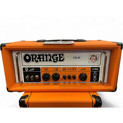 Used Orange Amplifiers OR50H 50W Tube Guitar Amp Head