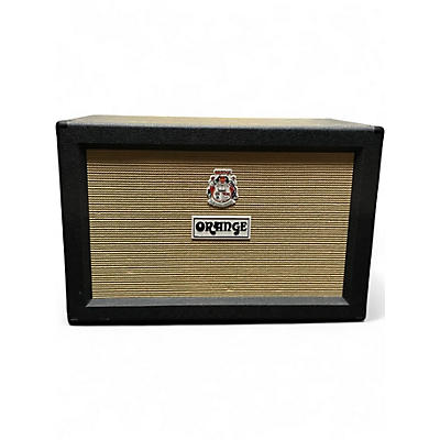 Used Orange Amplifiers PPC212C 2x12 Black Guitar Cabinet