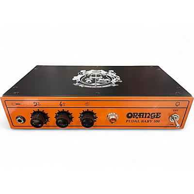 Used Orange Amplifiers Pedal Baby 100 Power Amp Guitar Power Amp