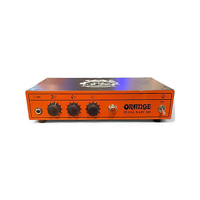 Used Orange Amplifiers Pedal Baby 100 Solid State Guitar Amp Head