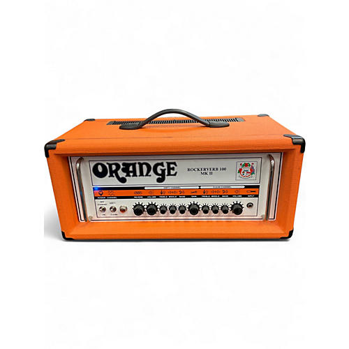 Used Orange Amplifiers ROCKERVERB MKII 100 Tube Guitar Amp Head