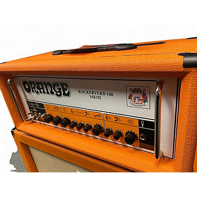 Used Orange Amplifiers Rockerverb 100H 100w mkiii Tube Guitar Amp Head