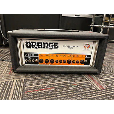 Orange Amplifiers Used Orange Amplifiers Rockerverb 100H MKIII Tube Guitar Amp Head