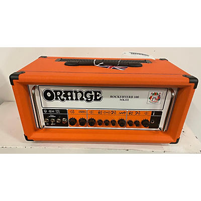 Orange Amplifiers Used Orange Amplifiers Rockerverb 100H MKIII Tube Guitar Amp Head