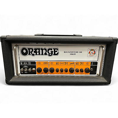 Used Orange Amplifiers Rockerverb 100H MKIII Tube Guitar Amp Head
