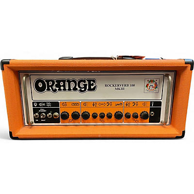 Used Orange Amplifiers Rockerverb 100H MKIII Tube Guitar Amp Head