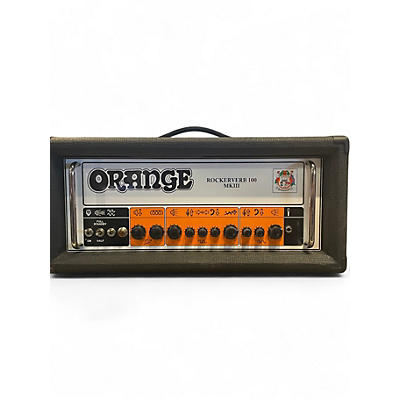 Used Orange Amplifiers Rockerverb 100H MKIII Tube Guitar Amp Head