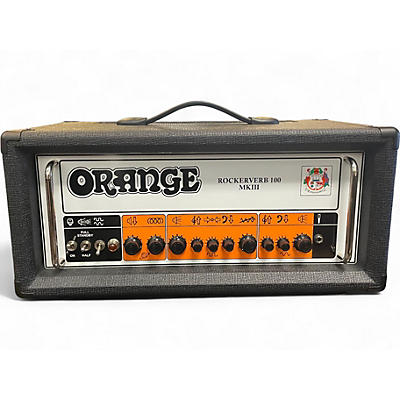 Used Orange Amplifiers Rockerverb 100H MKIII Tube Guitar Amp Head