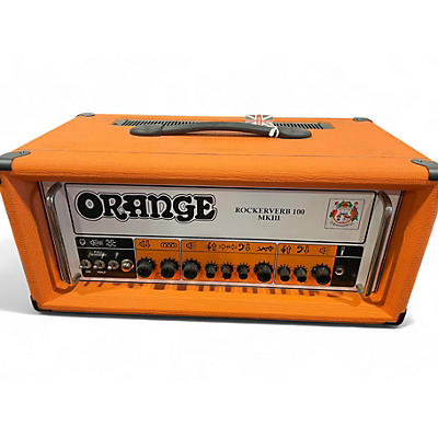 Used Orange Amplifiers Rockerverb 100H MKIII Tube Guitar Amp Head