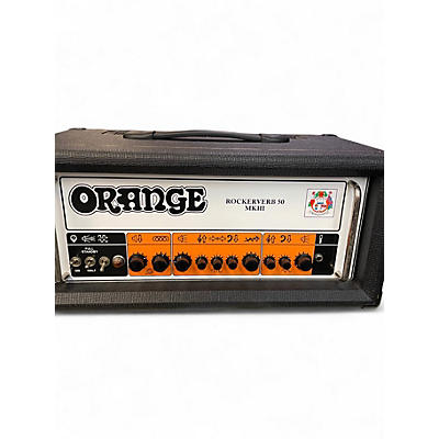 Used Orange Amplifiers Rockerverb 50H MKIII Tube Guitar Amp Head