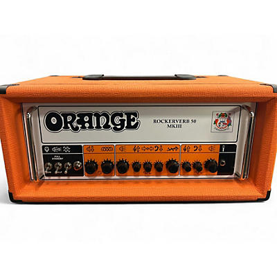 Used Orange Amplifiers Rockerverb 50H MKIII Tube Guitar Amp Head