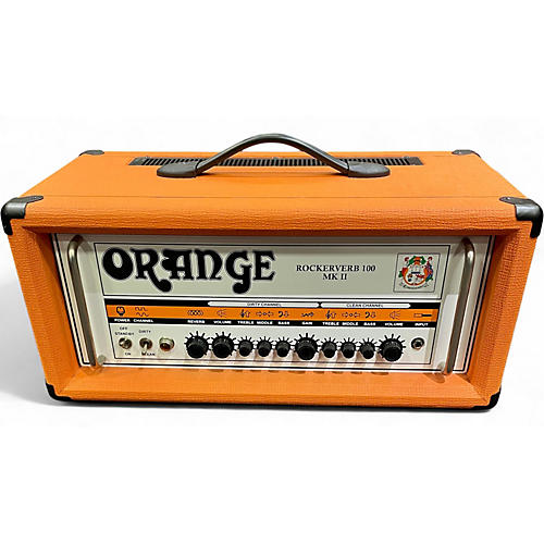 Used Orange Amplifiers Rockerverb RK100HTC MKII 100W Tube Guitar Amp Head