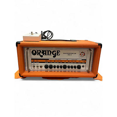 Used Orange Amplifiers Rockerverb RK100HTC MKII 100W Tube Guitar Amp Head