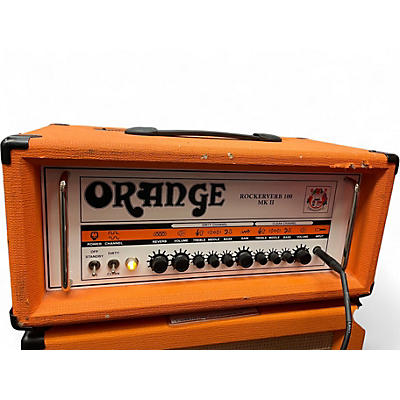 Used Orange Amplifiers Rockerverb RK100HTC MKII 100W Tube Guitar Amp Head