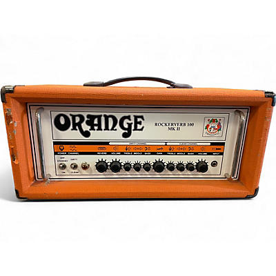 Used Orange Amplifiers Rockerverb RK100HTC MKII 100W Tube Guitar Amp Head