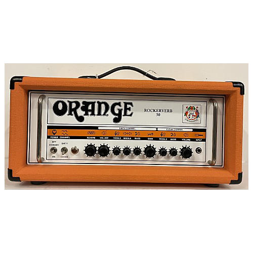 Orange Amplifiers Used Orange Amplifiers Rockerverb RK50H MKIII Tube Guitar Amp Head