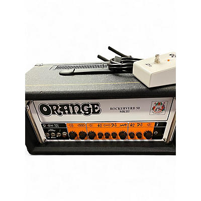 Used Orange Amplifiers Rockerverb RK50H MKIII Tube Guitar Amp Head
