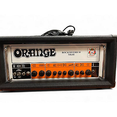 Used Orange Amplifiers Rockerverb RK50H MKIII Tube Guitar Amp Head