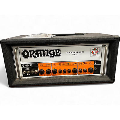 Used Orange Amplifiers Rockerverb RK50H MKIII Tube Guitar Amp Head