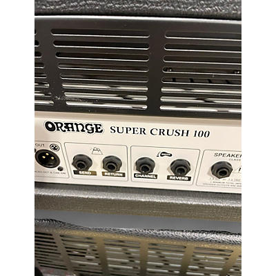 Orange Amplifiers Used Orange Amplifiers SUPER CRUSH 100 Tube Guitar Amp Head