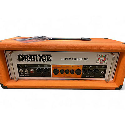 Used Orange Amplifiers SUPER CRUSH 100 Tube Guitar Amp Head
