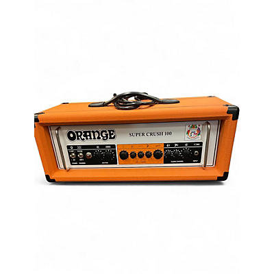Used Orange Amplifiers SUPER CRUSH 100 Tube Guitar Amp Head