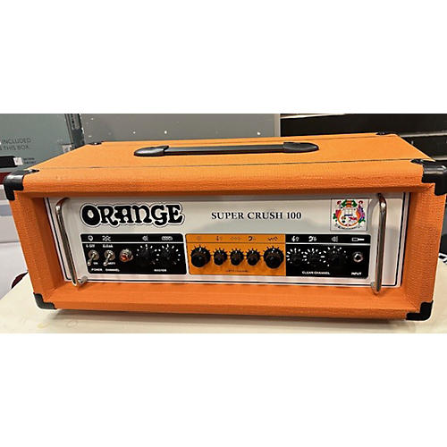 Orange Amplifiers Used Orange Amplifiers Super Crush 100 Solid State Guitar Amp Head