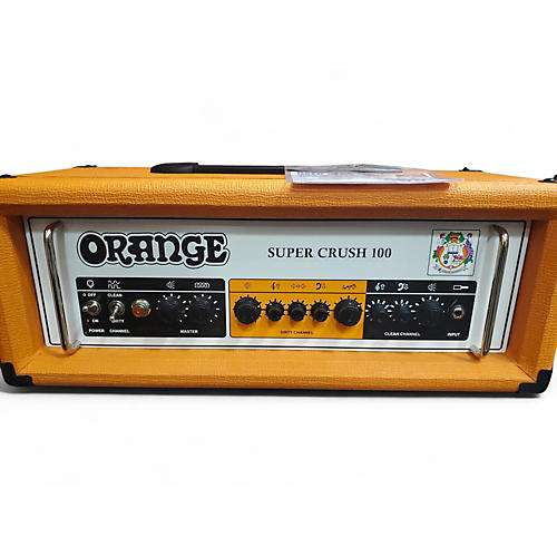 Orange Amplifiers Used Orange Amplifiers Super Crush 100 Solid State Guitar Amp Head