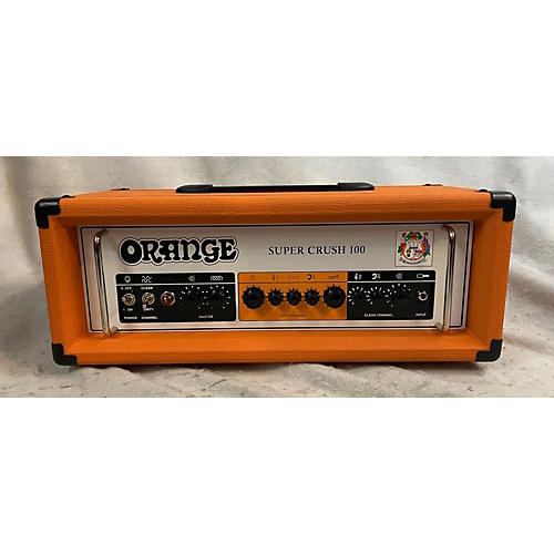 Orange Amplifiers Used Orange Amplifiers Super Crush 100 Solid State Guitar Amp Head