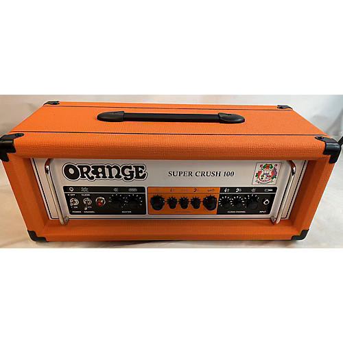 Orange Amplifiers Used Orange Amplifiers Super Crush 100 Solid State Guitar Amp Head