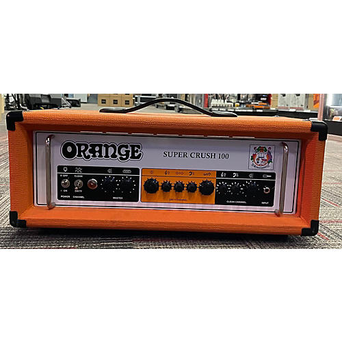 Orange Amplifiers Used Orange Amplifiers Super Crush 100 Solid State Guitar Amp Head