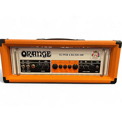 Orange Amplifiers Used Orange Amplifiers Super Crush 100 Solid State Guitar Amp Head