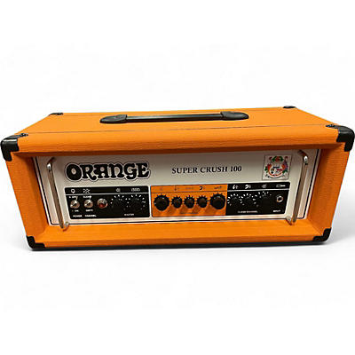 Used Orange Amplifiers Super Crush 100 Solid State Guitar Amp Head