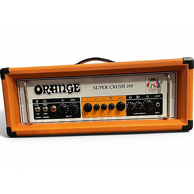 Used Orange Amplifiers Super Crush 100 Solid State Guitar Amp Head