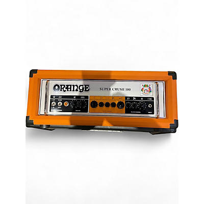 Used Orange Amplifiers Super Crush 100 Solid State Guitar Amp Head