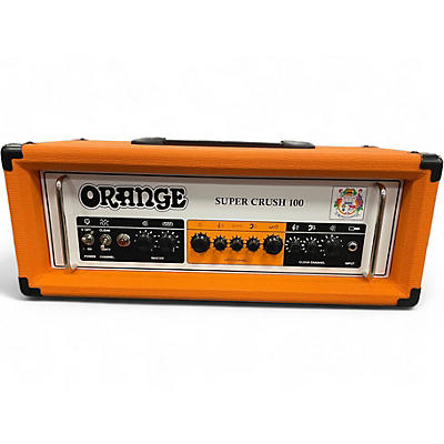 Used Orange Amplifiers Super Crush 100 Solid State Guitar Amp Head