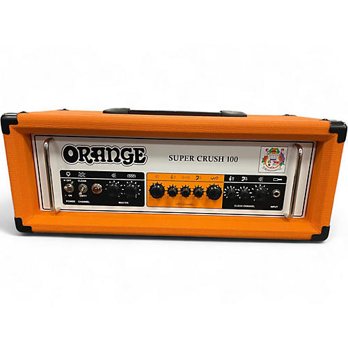 Used Orange Amplifiers Super Crush 100 Solid State Guitar Amp Head