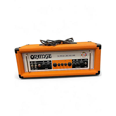 Used Orange Amplifiers Super Crush 100 Solid State Guitar Amp Head