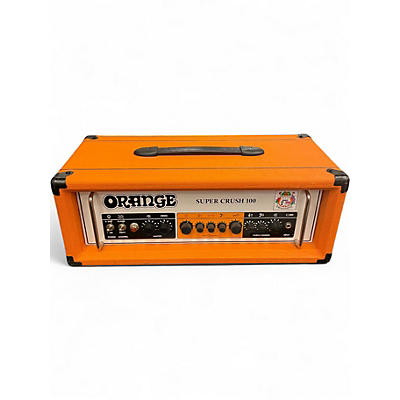 Used Orange Amplifiers Super Crush 100 Solid State Guitar Amp Head