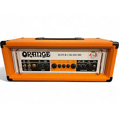 Used Orange Amplifiers Super Crush 100 Solid State Guitar Amp Head