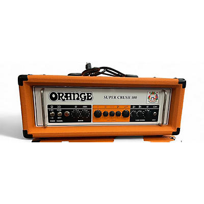 Used Orange Amplifiers Super Crush 100 Solid State Guitar Amp Head
