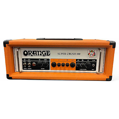Used Orange Amplifiers Super Crush 100 Solid State Guitar Amp Head