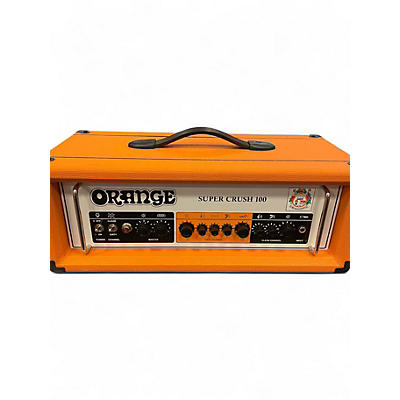 Used Orange Amplifiers Super Crush 100 Solid State Guitar Amp Head