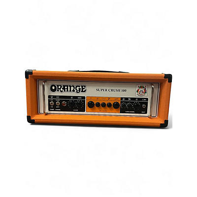 Used Orange Amplifiers Super Crush 100 Solid State Guitar Amp Head